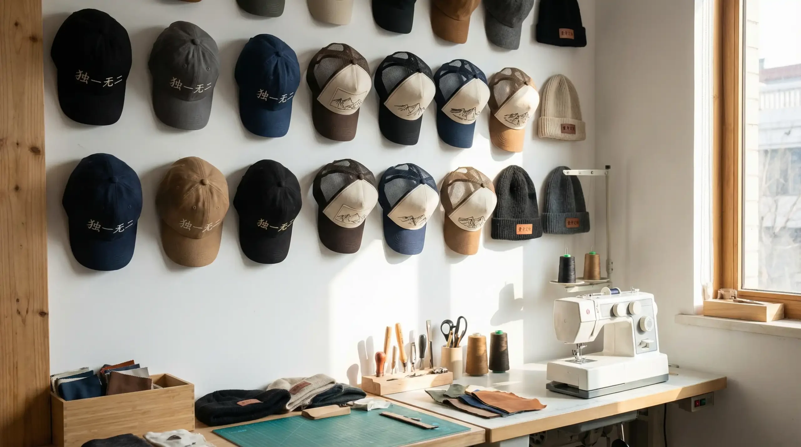 1 90s Revival Canvas Bucket Hat with Logo