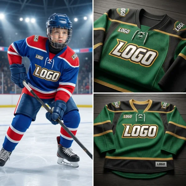 Custom Youth Hockey Jerseys - Durable Kits for Junior Leagues