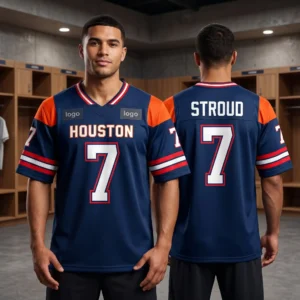 10 C.J. Stroud #7 Style Custom Texas Jersey - Personalized Houston Fan Gear