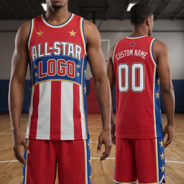 Personalized Authentic Mesh Custom Basketball Jersey - Pro Fit