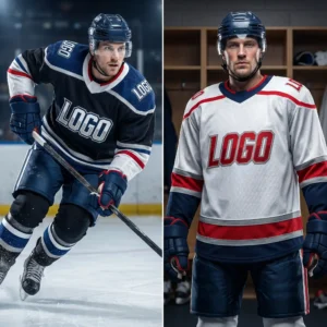 11 Reversible Custom Hockey Jerseys - Two Designs in One Kit