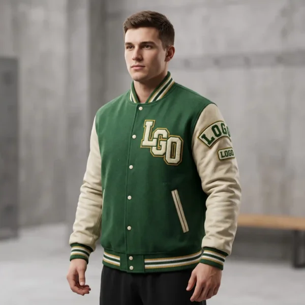 Custom American Legend Varsity Jacket - Retro Silhouette