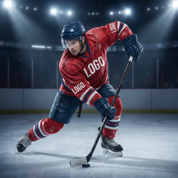 12 Pro-Style Custom Hockey Sweaters - 220gsm Mesh & Fight Straps
