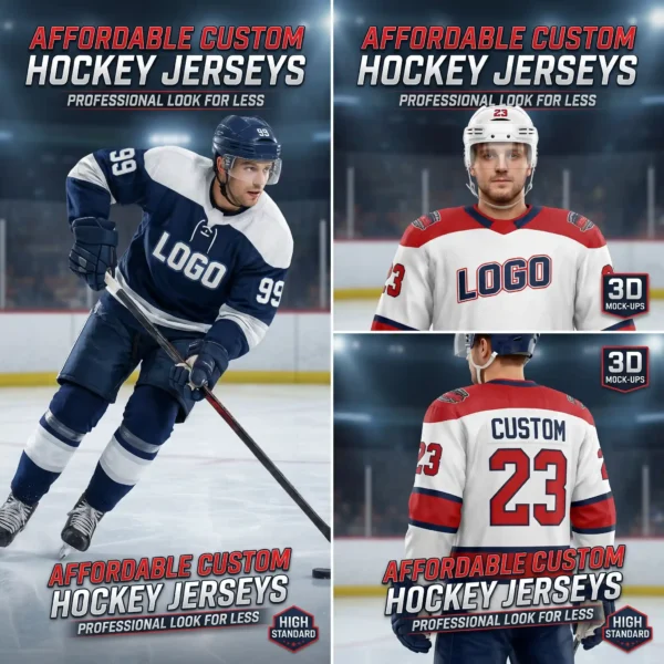 Affordable Custom Hockey Jerseys - Professional Look for Less