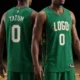 14 Jayson Tatum Inspired Custom Celtics Green Basketball Jersey
