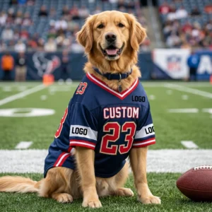 14 Custom Pet Football Jersey - NFL Style Apparel for Dogs and Cats