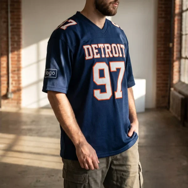 Detroit Pride Custom Jersey - Stitched Hutchinson #97 Style Apparel