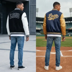 Custom Reversible Varsity Jacket - Two Styles in One