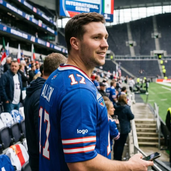 Josh Allen #17 Global Fan Edition Jersey - International Series Custom Gear