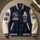 16 Personalized Academic Varsity Jacket with Custom Patches