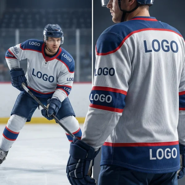 Personalized Ice Hockey Shirts - European Fit & Multi-Sponsor Ready
