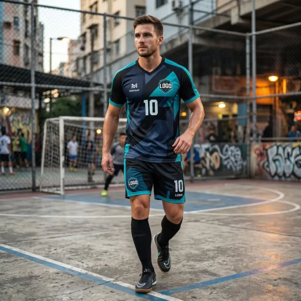 Modern Fit Futsal Custom Jersey - Stylish Street-to-Pitch Wear