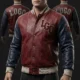 2 Custom Worn Leather Varsity Jacket - American Retro