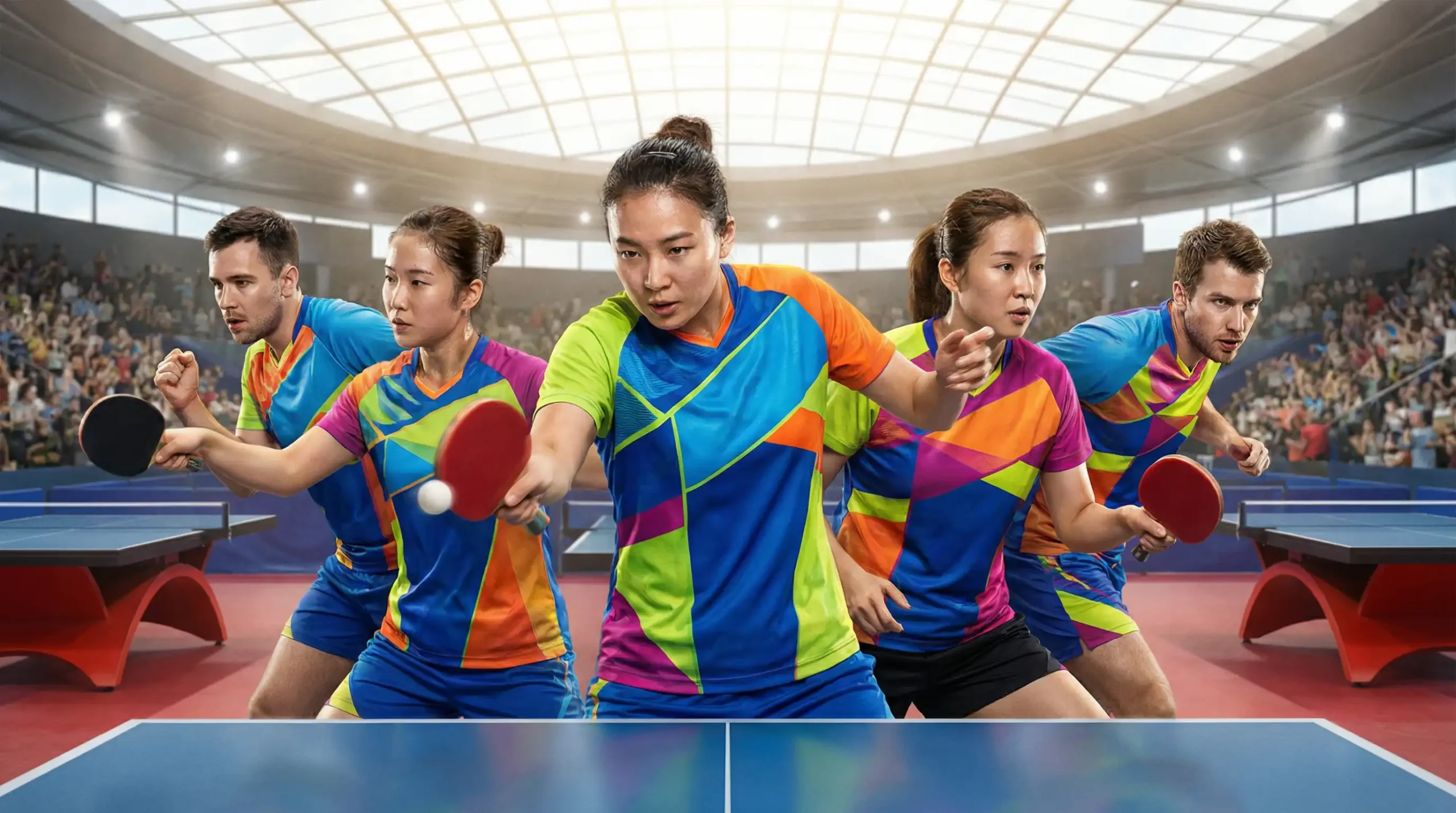 custom table tennis jerseys wholesale sublimated bulk no minimum