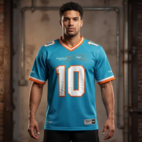 20 Custom Tyreek Hill #10 Style Jersey - Speedster Edition Fan Apparel