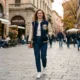 21 Custom Tailored Fit Varsity Jacket - Smart Casual Look