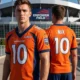 22 Bo Nix #10 Style Custom Jersey - Mile High Hope Fan Apparel