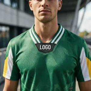 23 Custom Jersey with Rubber Collar Logo - Authentic Detail Pro Series