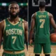 24 Jaylen Brown Inspired Custom Celtics NBA Champion Jersey