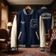 Custom Oxford Navy Varsity Jacket - Classic Professional