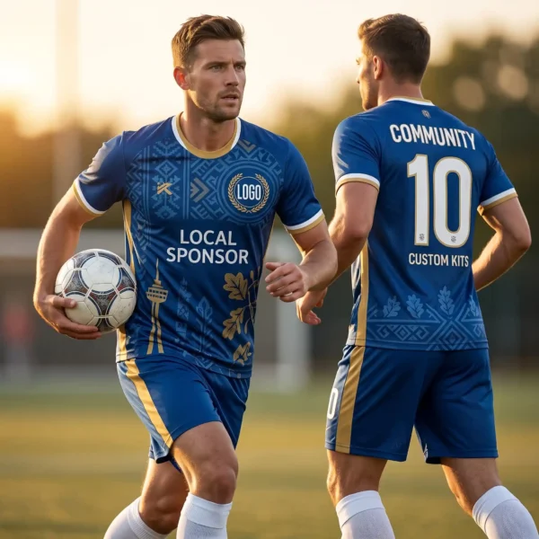 Community Identity Custom Soccer Kit - Cultural & Local Motifs Community Identity Custom Soccer Kit - Cultural & Local Motifs