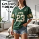 27 "Get Ready With Me" Custom Football Jersey - Viral TikTok Fashion Item