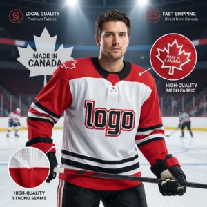 28 Custom Hockey Jerseys Made in Canada - Local Quality & Fast Shipping