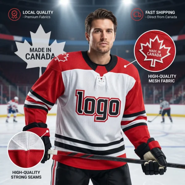 28 Custom Hockey Jerseys Made in Canada - Local Quality & Fast Shipping