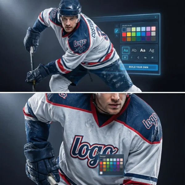3 Interactive 3D Custom Hockey Jersey Designer - Build Your Own Online