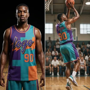 30 Personalized Retro 90s Style Custom Basketball Jersey