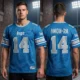 Custom Amon-Ra #14 Style Jersey - Detroit Sun God Fan Apparel