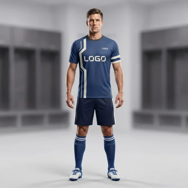 Japanese Minimalist Custom Soccer Kit - Clean Lines & High-Tech Japanese Minimalist Custom Soccer Kit - Clean Lines & High-Tech