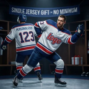 31 Custom Single Hockey Jersey - No Minimum Personalised Gifts
