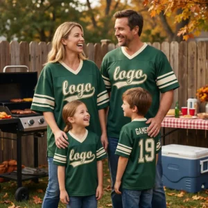 32 Family Gameday Custom Jersey Set - Matching Mom, Dad, and Kids Gear