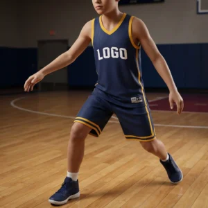 Custom Junior High Basketball Uniforms - Durable Performance