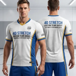 4D Stretch Custom Team Jersey - High-Mobility Performance Wear
