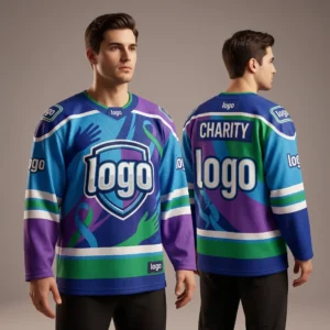 37 Charity Event Custom Hockey Jerseys - Raise Awareness with Style