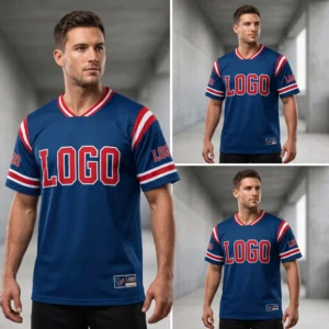 37 Custom "H-Town" Style Jersey - Personalized Texans Blue Collection