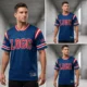 37 Custom "H-Town" Style Jersey - Personalized Texans Blue Collection