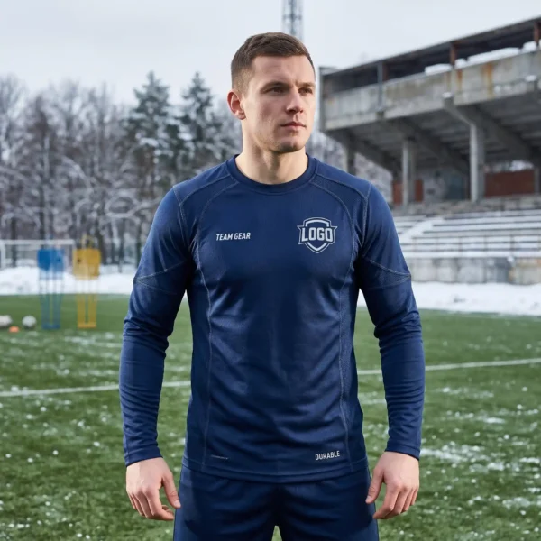 Durable Reinforced Soccer Jersey - Built for Tough Winter Leagues