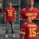 39 Custom Mahomes #15 Style Jersey - Kansas City Dynasty Apparel