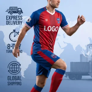 Express Custom Soccer Kit Delivery - 8-Day Production Turnaround