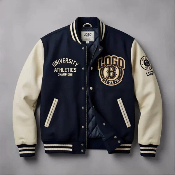 41 Custom Heavyweight Wool Varsity Jacket for Winter Warmth