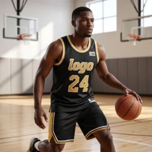 Moisture-Wicking Custom Basketball Jersey for Pro Athletes