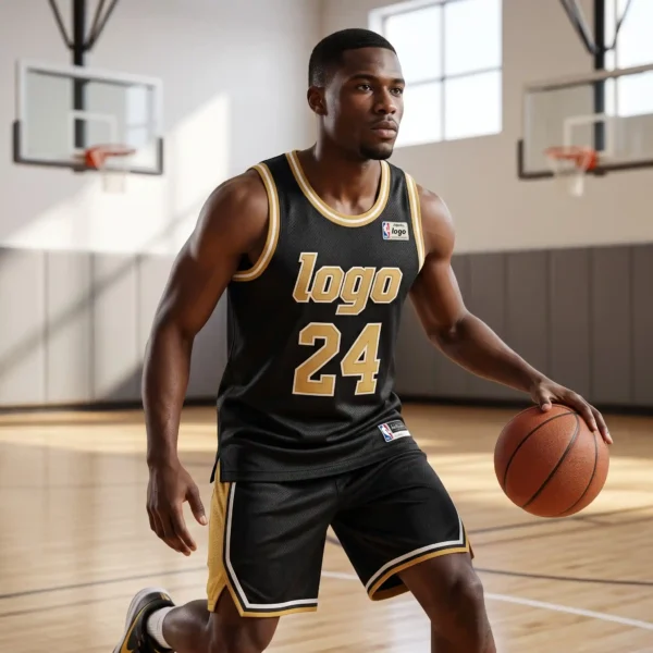 Moisture-Wicking Custom Basketball Jersey for Pro Athletes