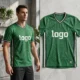 44 Eco-Friendly Recycled Fabric Football Jersey - Custom Green Sports Gear