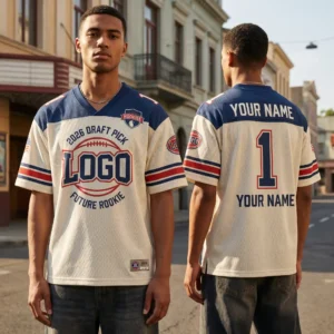 45 Custom 2026 Draft Prediction Jersey - Personalized Future Rookie Gear