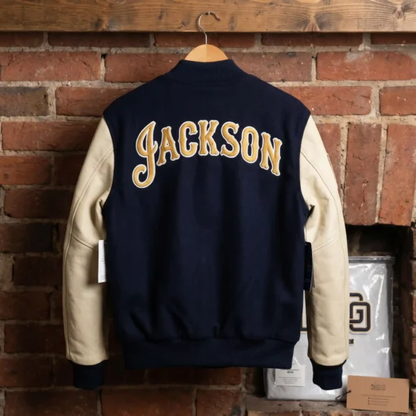 46 Custom Varsity Jacket with Personalized Name Embroidery