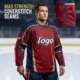 Custom Hockey Jerseys with Coverstitch Seams - Max Strength