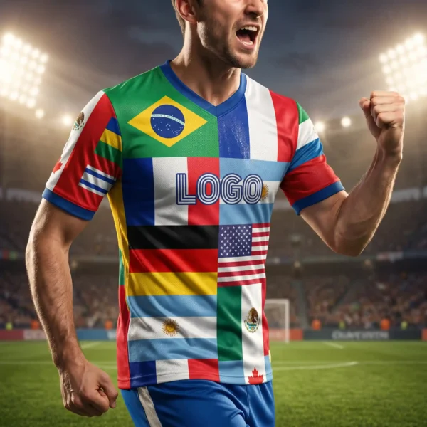World Cup 2026 Fan Edition Jersey - National Flag & Colors World Cup 2026 Fan Edition Jersey - National Flag & Colors